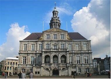 Stadhuis van Maastricht, waar de zittingen van het Hof van Assisen plaatsvonden.