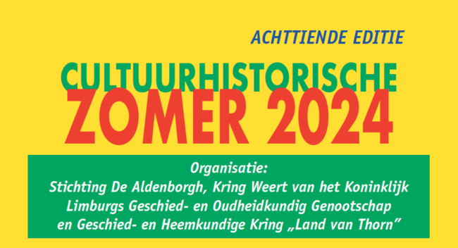 Cultuurhistorische zomer 2024 _ 18e editie